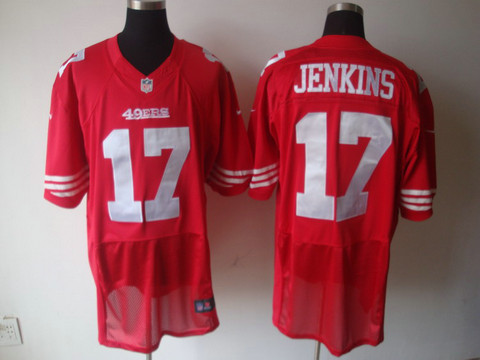 Nike Elite Jersey nfl San Francisco 49ers 17 jenkins Red Elite